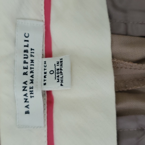 Banana Republic The Martin Fit Stretch Cuffed, Size 0 - Picture 10 of 12